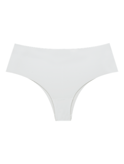 Calcinha Cintura Alta Invisível Branco
