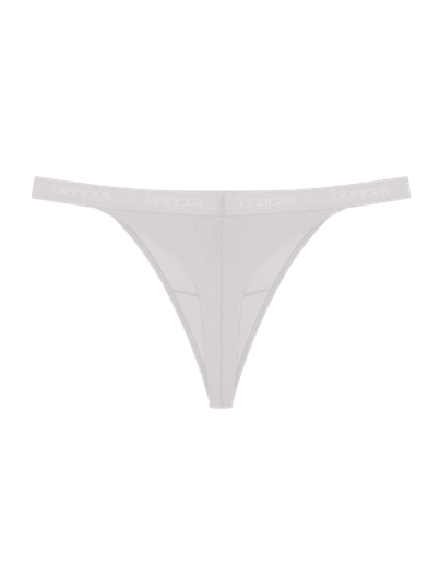 Calcinha String Fio Dental Em Algodão Branco