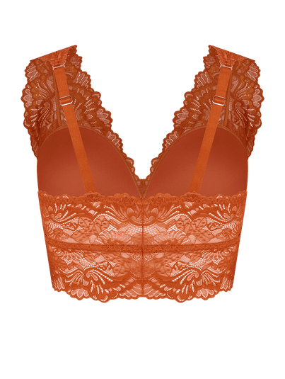 Corselet Top Com Bojo Sem Aro Laranja Galaxia