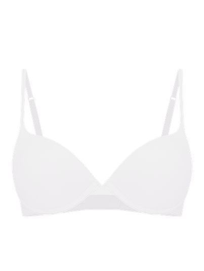 Sutiã Push Up Com Bojo Soft Básico Branco