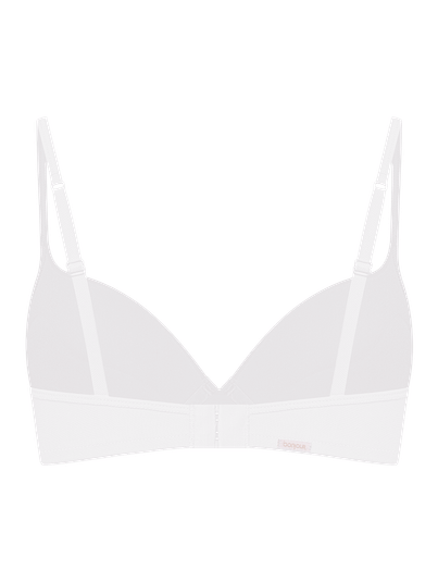 Sutiã Push Up Com Bojo Soft Básico Branco