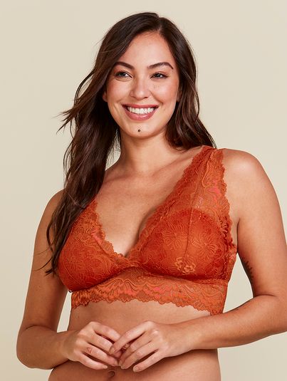 Corselet Top Com Bojo Sem Aro Laranja Galaxia