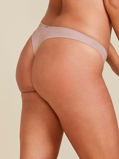 Calcinha Fio Dental Básica Bege Essence