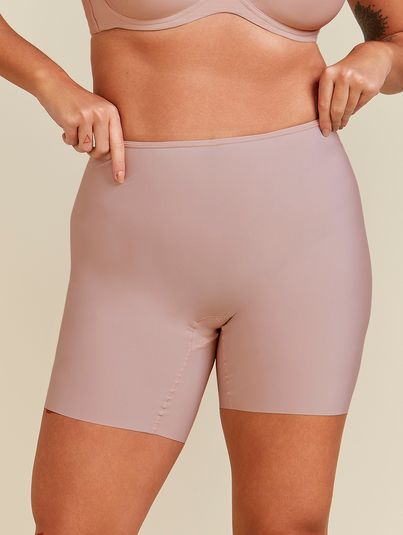 Bermuda Com Enchimento No Bumbum Invisível Bege Essence