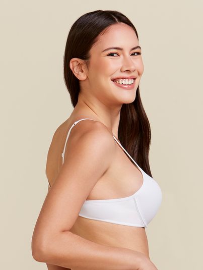 Sutiã Push Up Com Bojo Soft Básico Branco